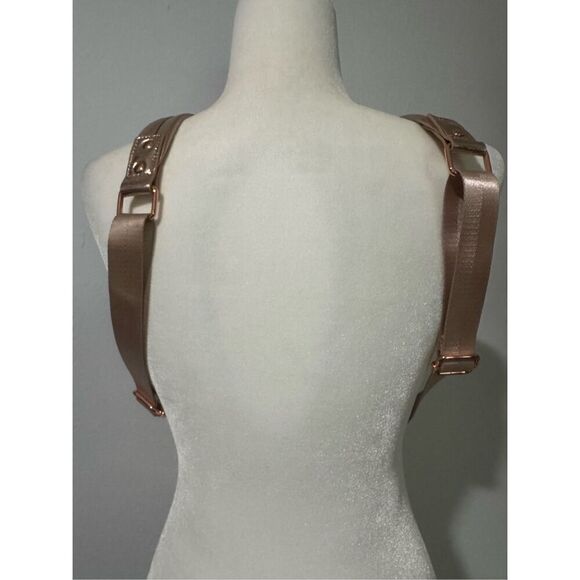 Disney Parks loungefly Minnie mouse sequined Rose gold  backbag - Picture 7 of 12